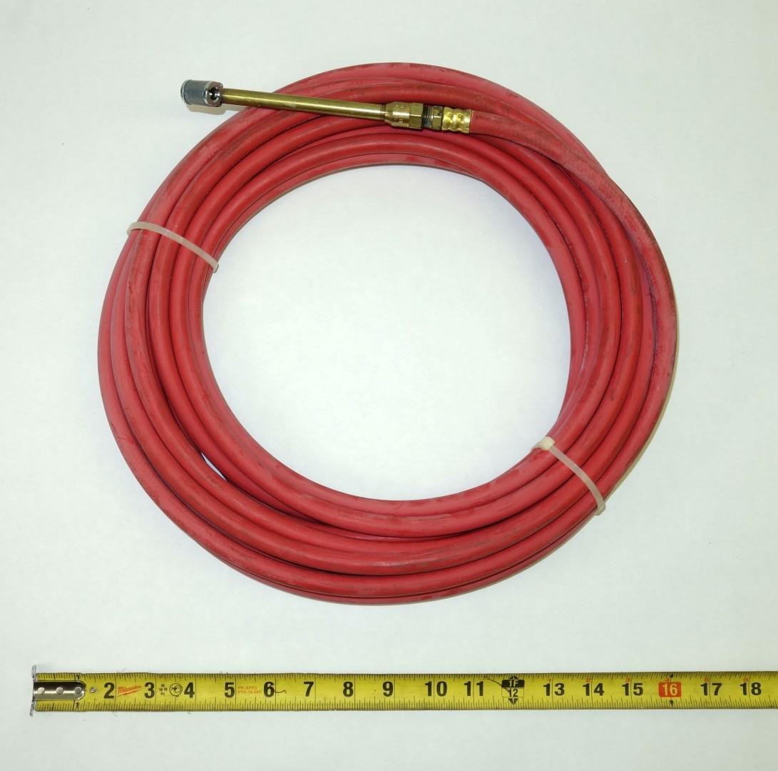 Tire Inflation Air Hose with Chuck for Common Applications and use in